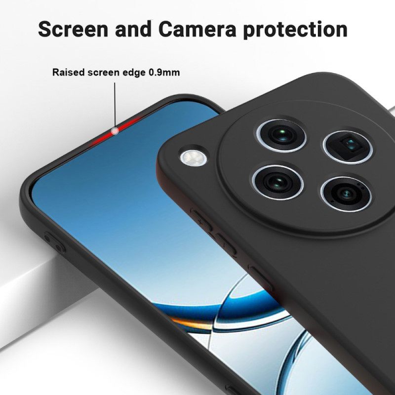 Hoesje Oppo Find X8 Pro Vloeibare Siliconen Met Bandje