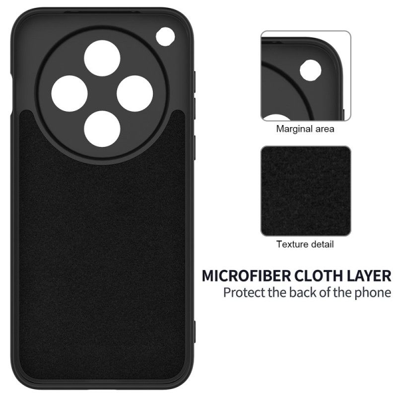 Hoesje Oppo Find X8 Pro Vloeibare Siliconen Met Bandje