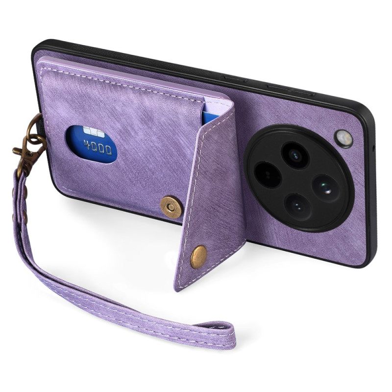 Hoesje Voor Oppo Find X8 Pro Kaarthouder En Standaard