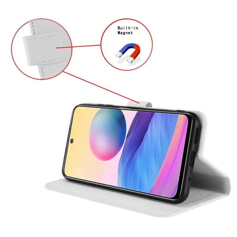 Leren Hoesje Voor Oppo Find X8 Pro Diamantstructuur