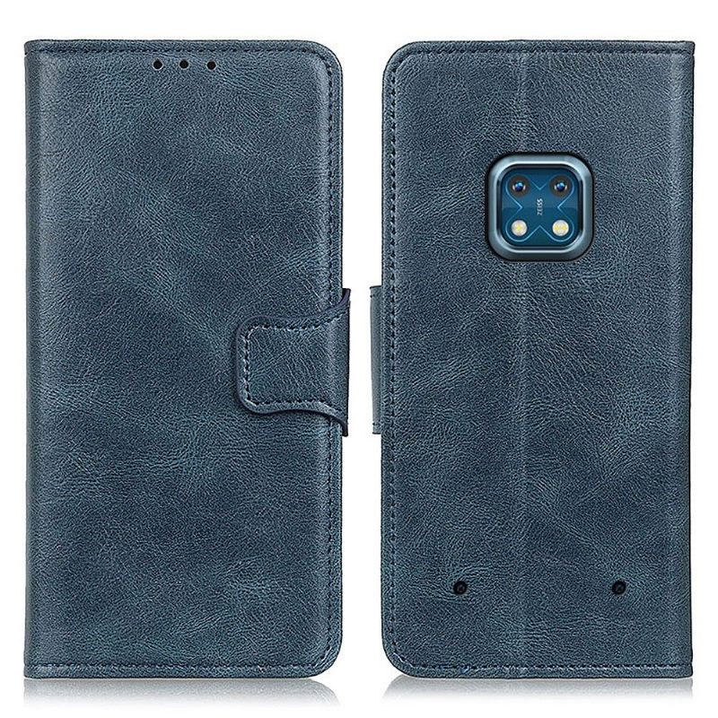Folio-hoesje voor Nokia XR20 Faux Leather Folio Stand Functie
