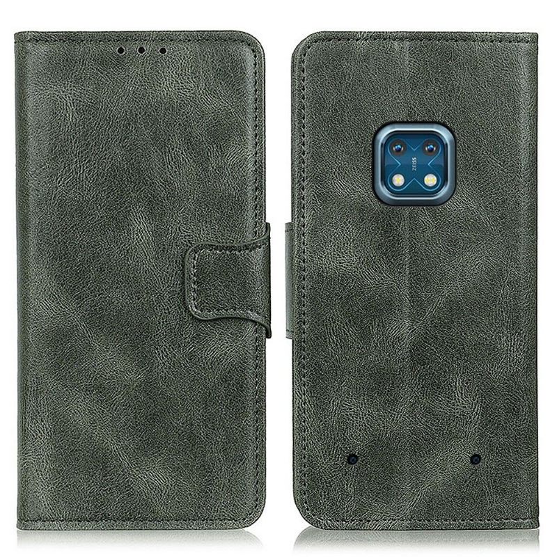 Folio-hoesje voor Nokia XR20 Faux Leather Folio Stand Functie