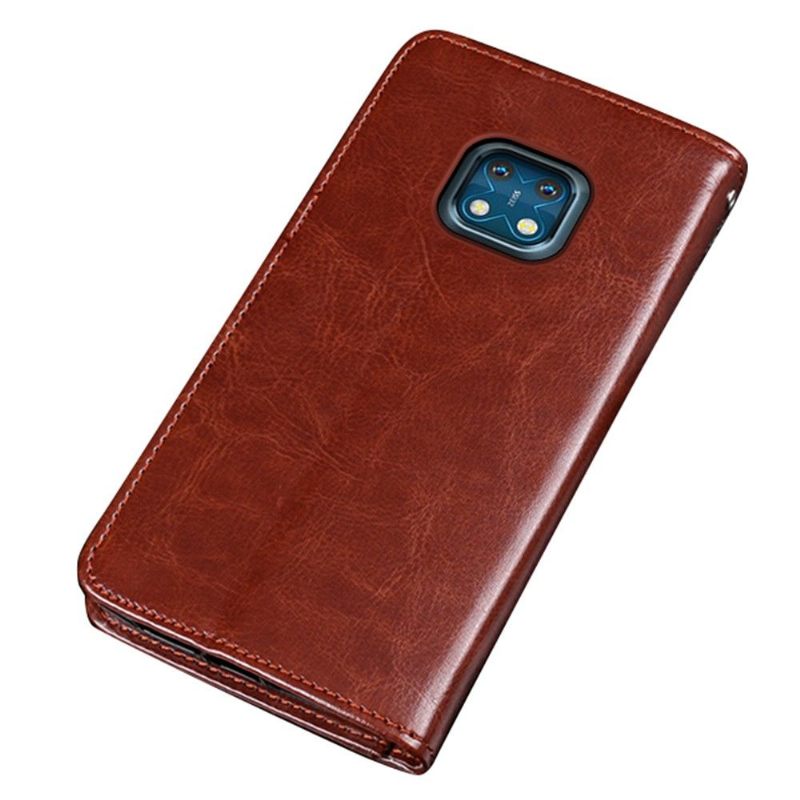 Folio-hoesje voor Nokia XR20 Idewei Folio Ledereffect