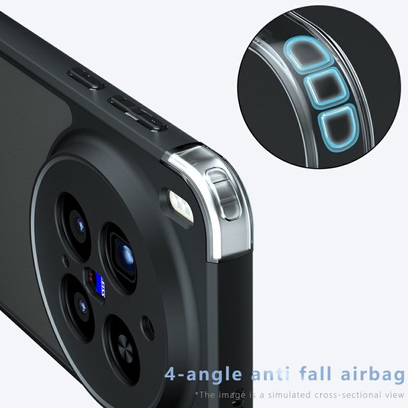 Case Hoesje Vivo X300 Pro Telefoonhoesje Schokbestendig Transparant