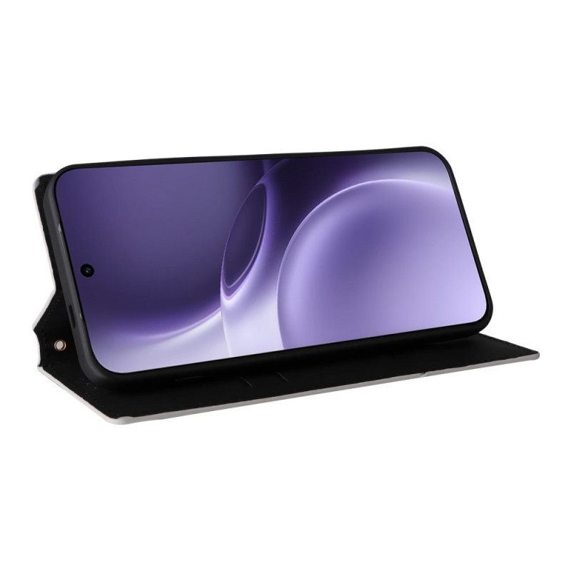 Folio-hoesje Vivo X300 Pro Telefoonhoesje Diamantpatroon