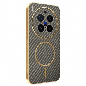 Hoesje Vivo X300 Pro Koolstofvezeltextuur Bescherming Hoesje