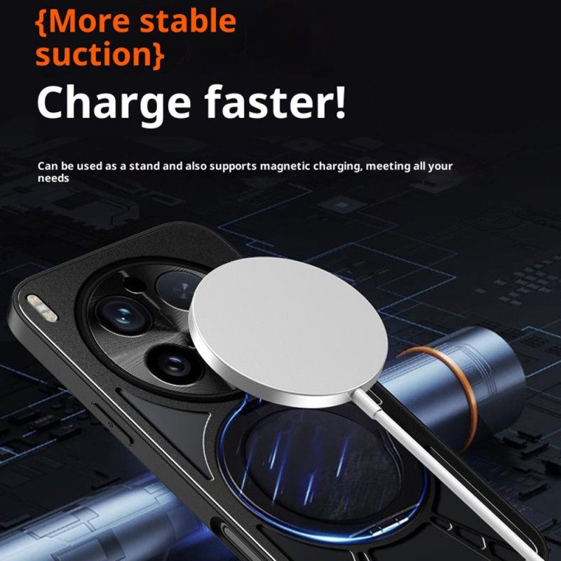 Hoesje Vivo X300 Pro Magnetische Bevestiging En Warmteafvoer Bescherming Hoesje