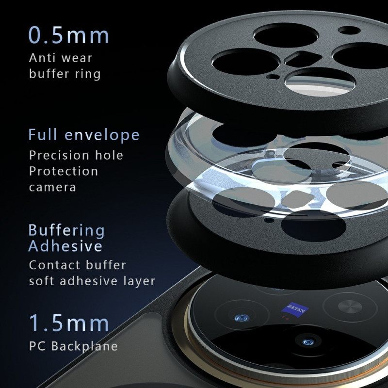 Hoesje Vivo X300 Pro Magsafe Matte Afwerking Bescherming Hoesje