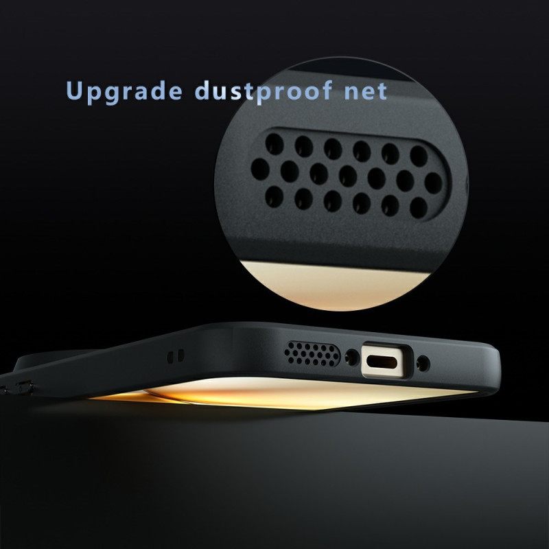 Hoesje Vivo X300 Pro Matzwart Transparant