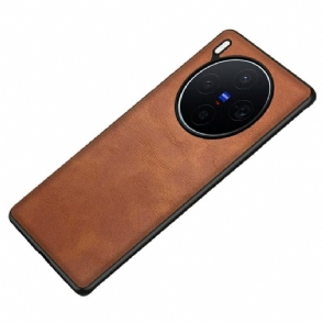 Hoesje Vivo X300 Pro Retro Kunstleer
