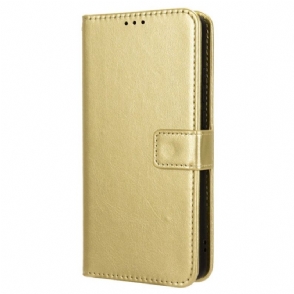 Folio-hoesje Vivo V40 5g Opvallend Imitatieleer