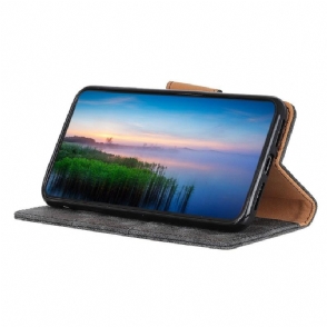 Cover voor iPhone 13 Edouard Kunstleer Vintage