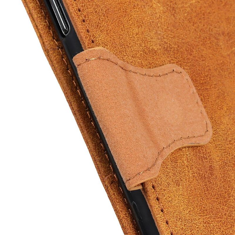 Cover voor iPhone 13 Edouard Kunstleer Vintage