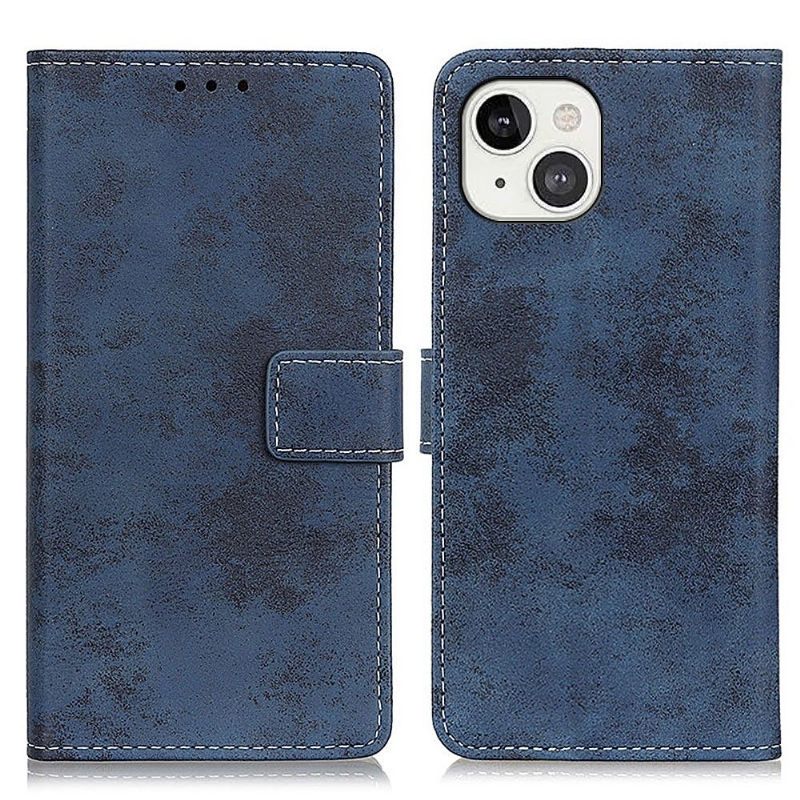 Folio-hoesje voor iPhone 13 Anti-fall Cyrius Kunstleer Vintage
