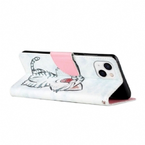 Folio-hoesje voor iPhone 13 Chatinhoud