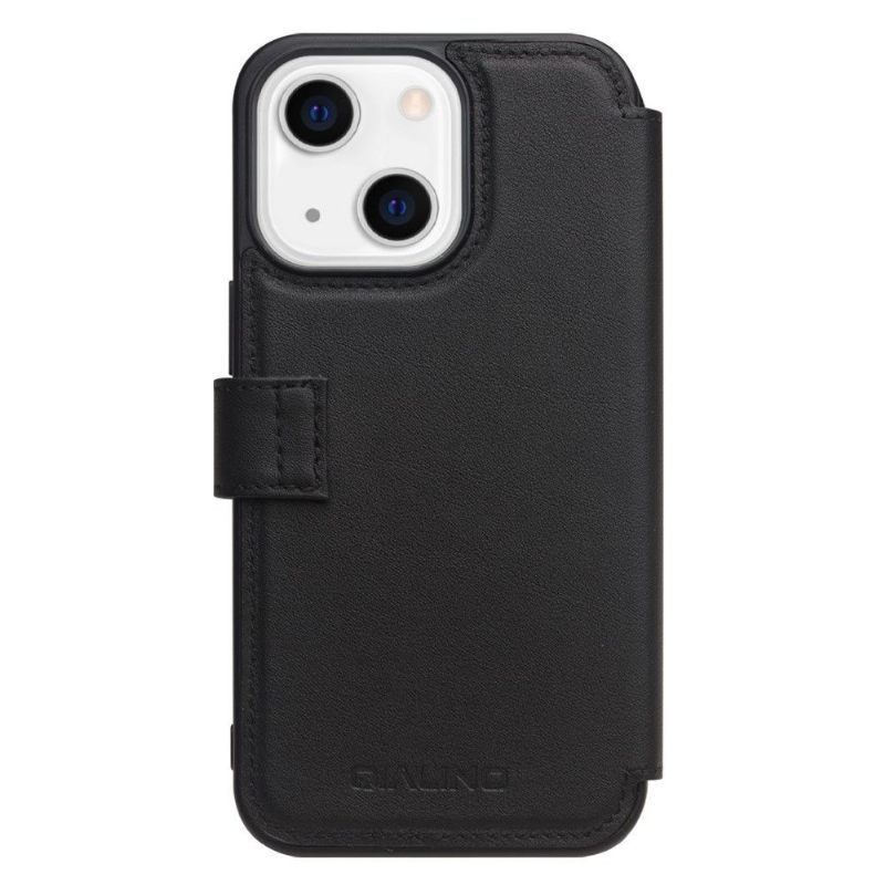 Folio-hoesje voor iPhone 13 Leer In Zakelijke Stijl