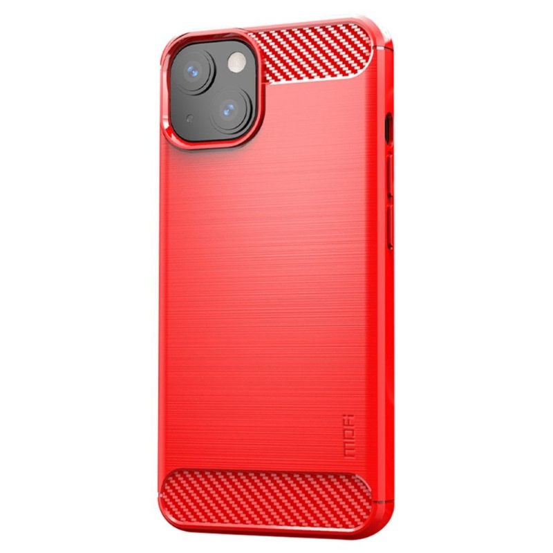 Hoesje voor iPhone 13 Anti-fall Mofi Geborsteld Effect