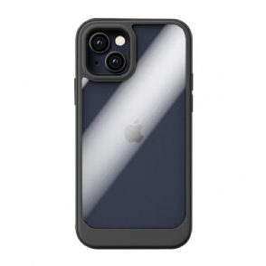 Hoesje voor iPhone 13 Duidelijke Omtrekkleur Stiekem