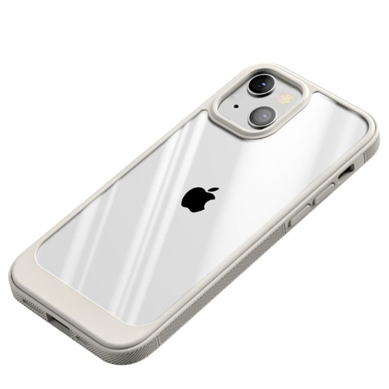 Hoesje voor iPhone 13 Duidelijke Omtrekkleur Stiekem