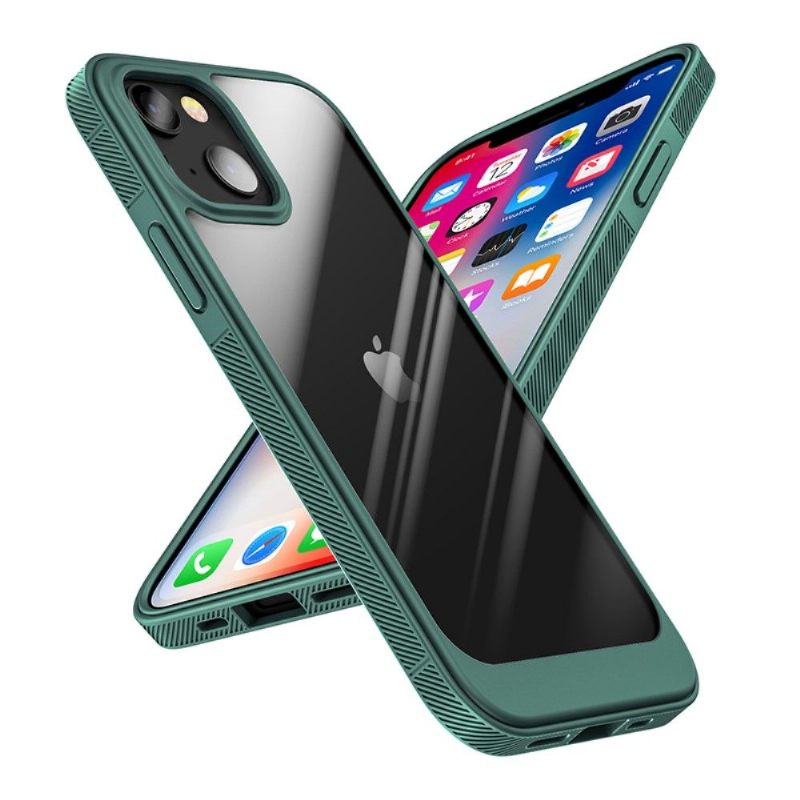 Hoesje voor iPhone 13 Duidelijke Omtrekkleur Stiekem