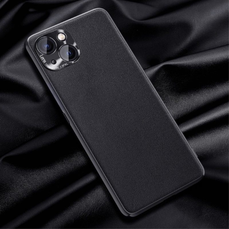 Hoesje voor iPhone 13 Jacar Design Leereffect