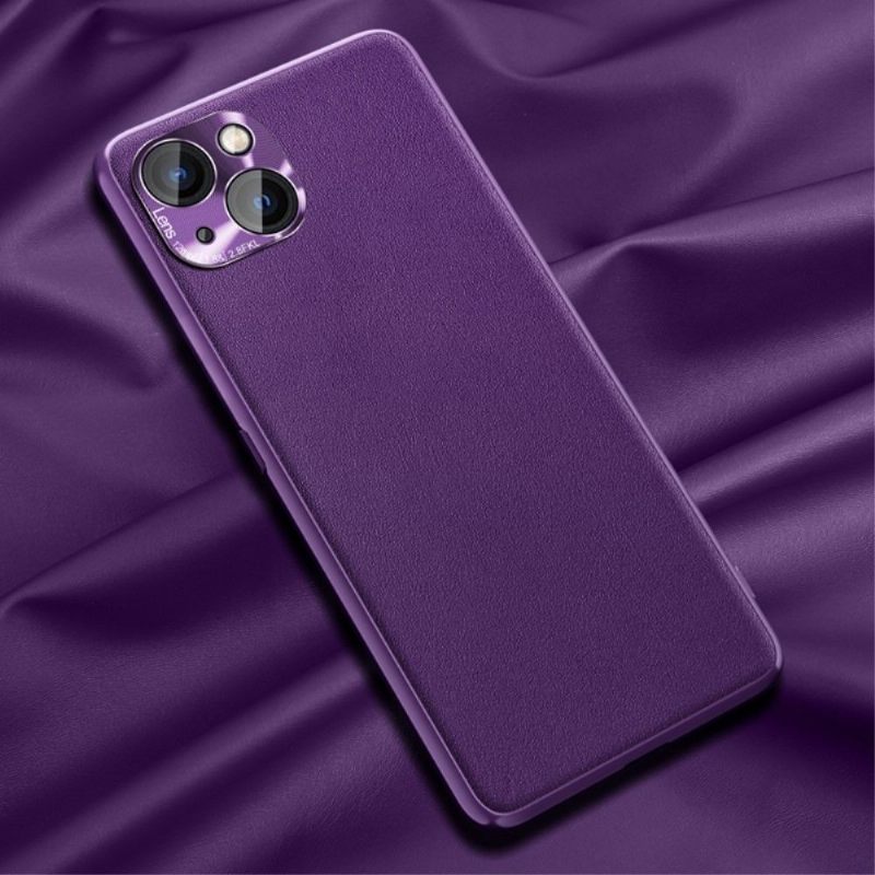 Hoesje voor iPhone 13 Jacar Design Leereffect