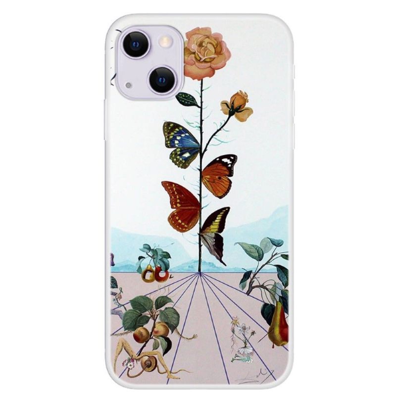 Hoesje voor iPhone 13 Kleurrijke Vlinders
