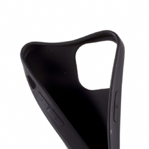 Hoesje voor iPhone 13 Matte Siliconencoating