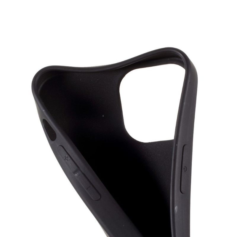 Hoesje voor iPhone 13 Matte Siliconencoating