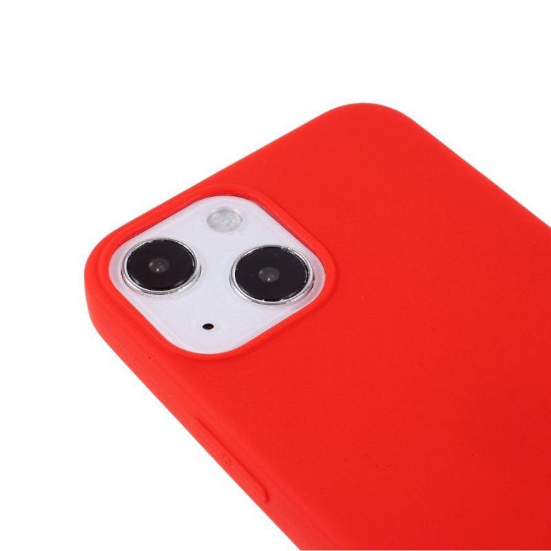 Hoesje voor iPhone 13 Matte Siliconencoating