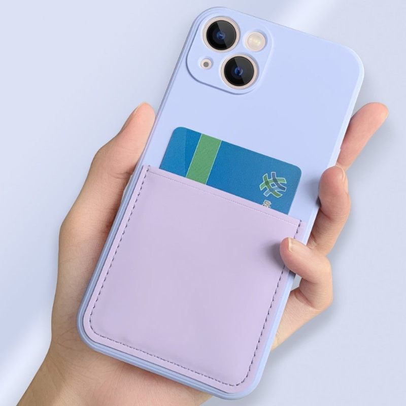 Hoesje voor iPhone 13 Mia Siliconen Kaarthouder