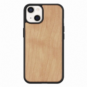 Hoesje voor iPhone 13 Premium Hout - Lichtbruin