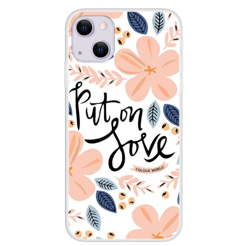 Hoesje voor iPhone 13 Zet Liefde Op