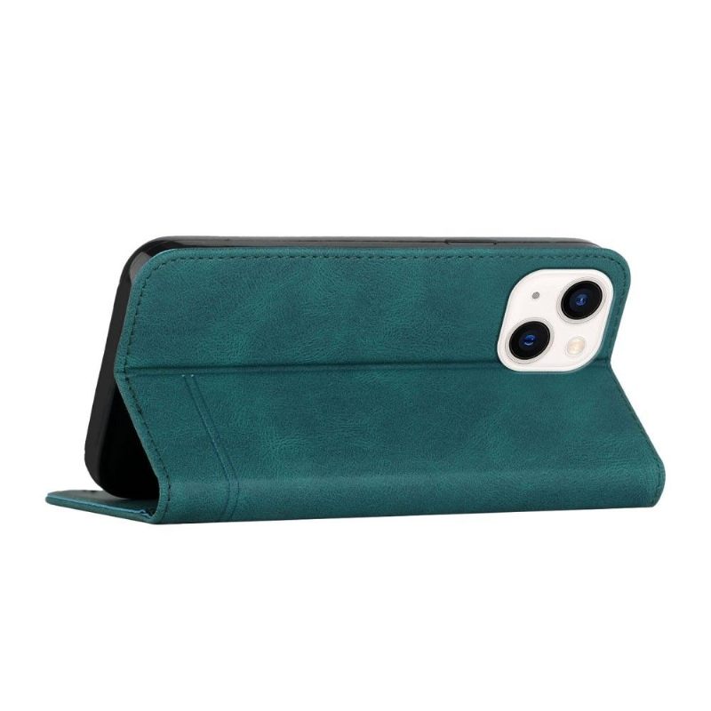 Leren Hoesje voor iPhone 13 Eersteklas Leereffect
