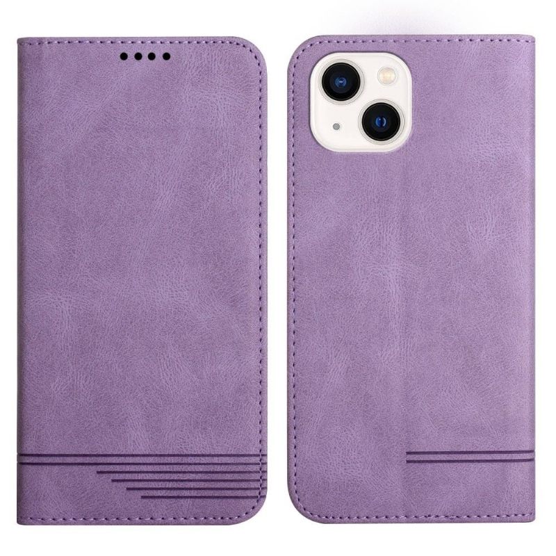 Leren Hoesje voor iPhone 13 Eersteklas Leereffect