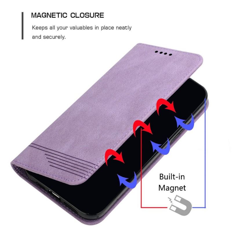 Leren Hoesje voor iPhone 13 Eersteklas Leereffect