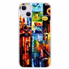 Telefoonhoesje voor iPhone 13 Bescherming Artistiek Schilderij