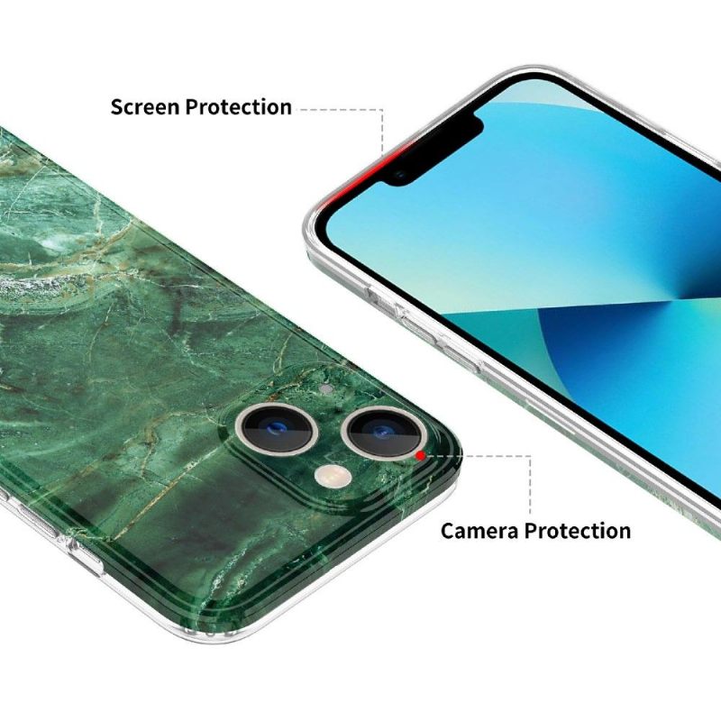 Telefoonhoesje voor iPhone 13 Bescherming Marmer