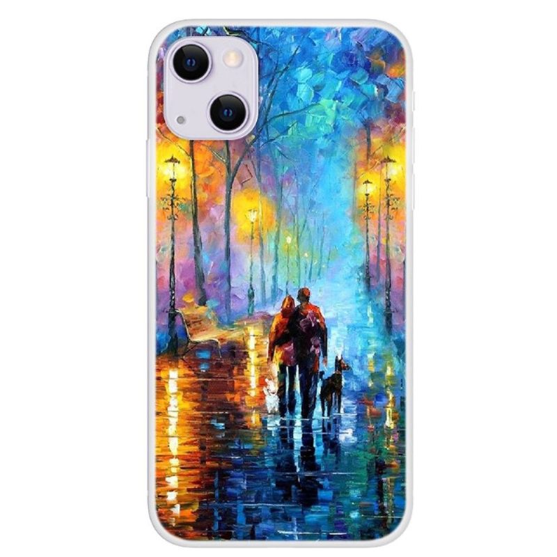 Telefoonhoesje voor iPhone 13 Bescherming Oprit Bij Het Meer