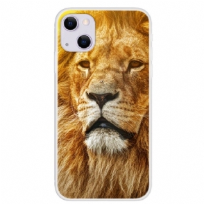 Telefoonhoesje voor iPhone 13 Gouden Leeuw