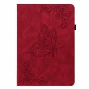 Samsung Galaxy Tab A8 (2021) Cover Vlinder Illustratie