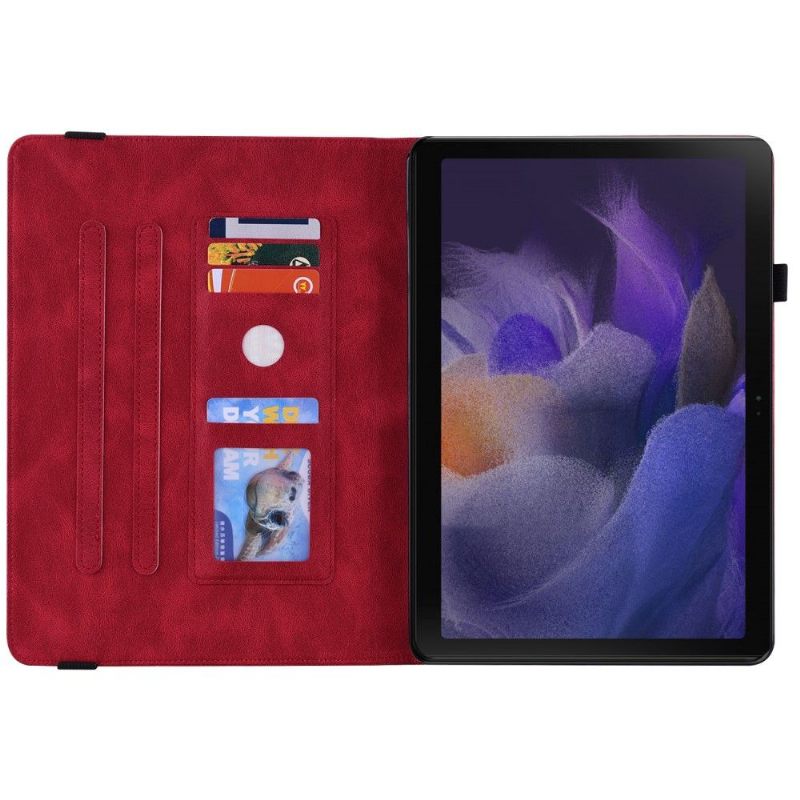 Samsung Galaxy Tab A8 (2021) Cover Vlinder Illustratie