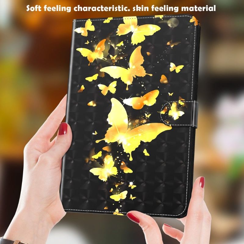 Samsung Galaxy Tab A8 (2021) Gouden Vlinders Cover