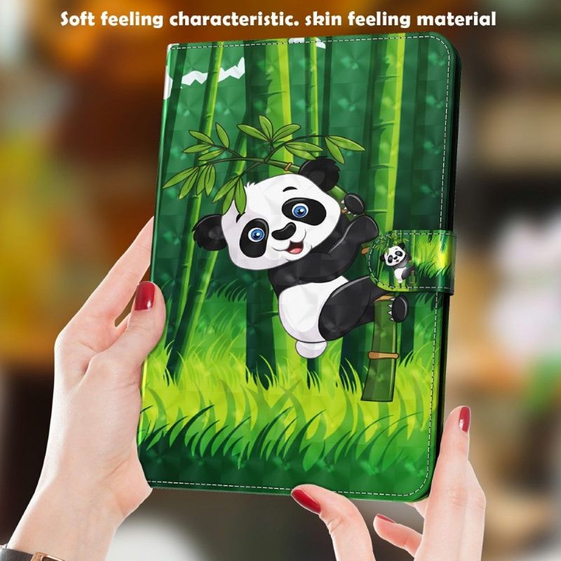 Samsung Galaxy Tab A8 (2021) Neergestreken Panda Cover