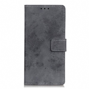 Case voor Nokia 1 Plus Cyrius Kunstleer Vintage