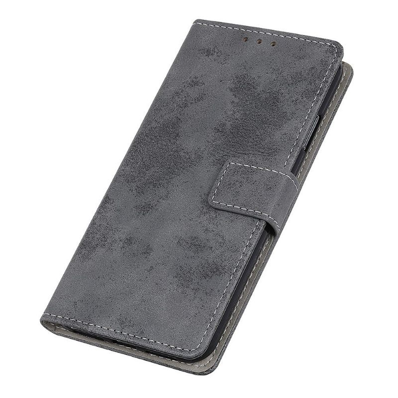 Case voor Nokia 1 Plus Cyrius Kunstleer Vintage