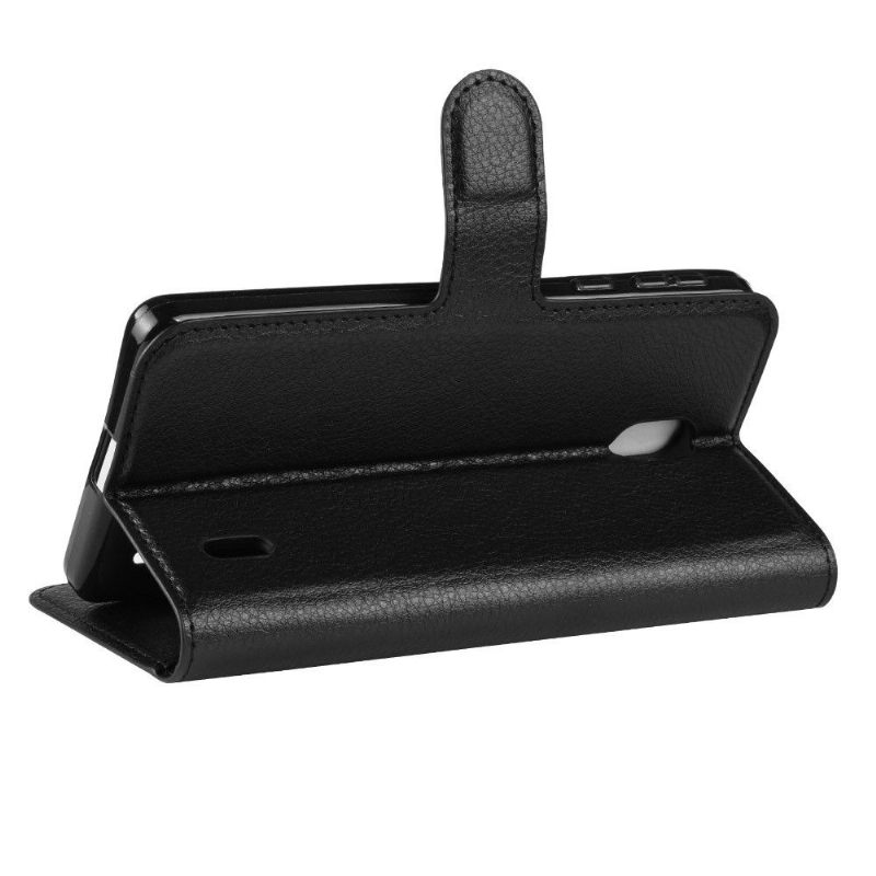 Cover voor Nokia 1 Plus Anti-fall Portemonnee Leren Stijl Leren Portemonnee