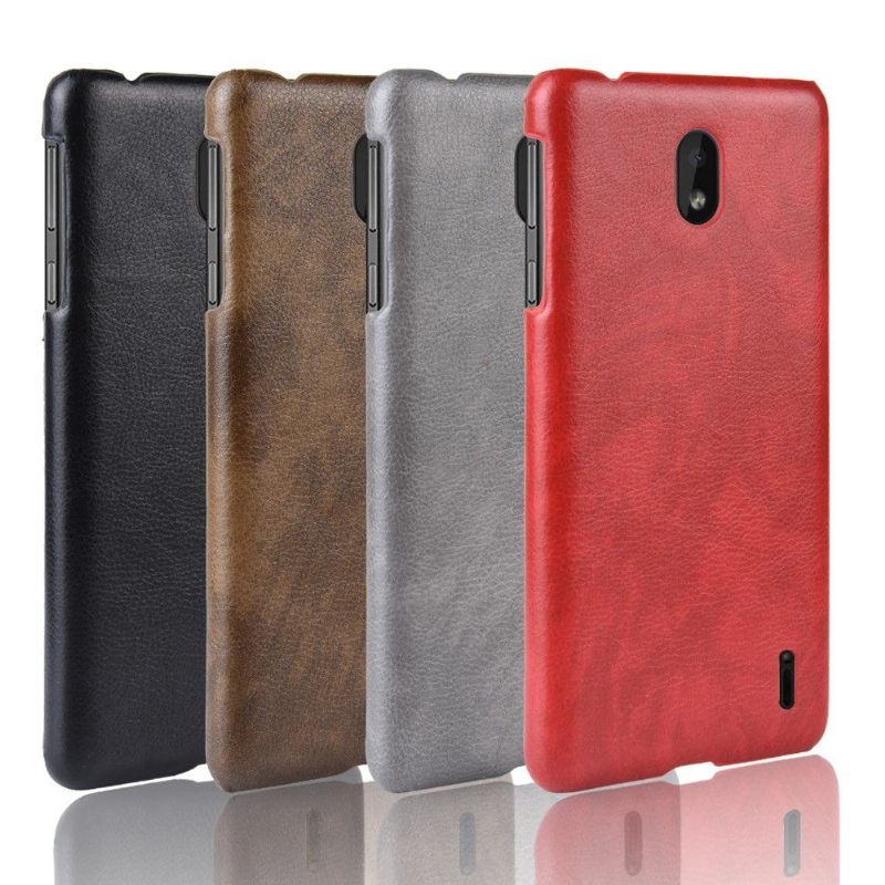 Hoesje voor Nokia 1 Plus Anti-fall Premium Leereffect