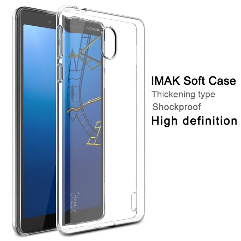 Telefoonhoesje voor Nokia 1 Plus Transparant Ultrazacht