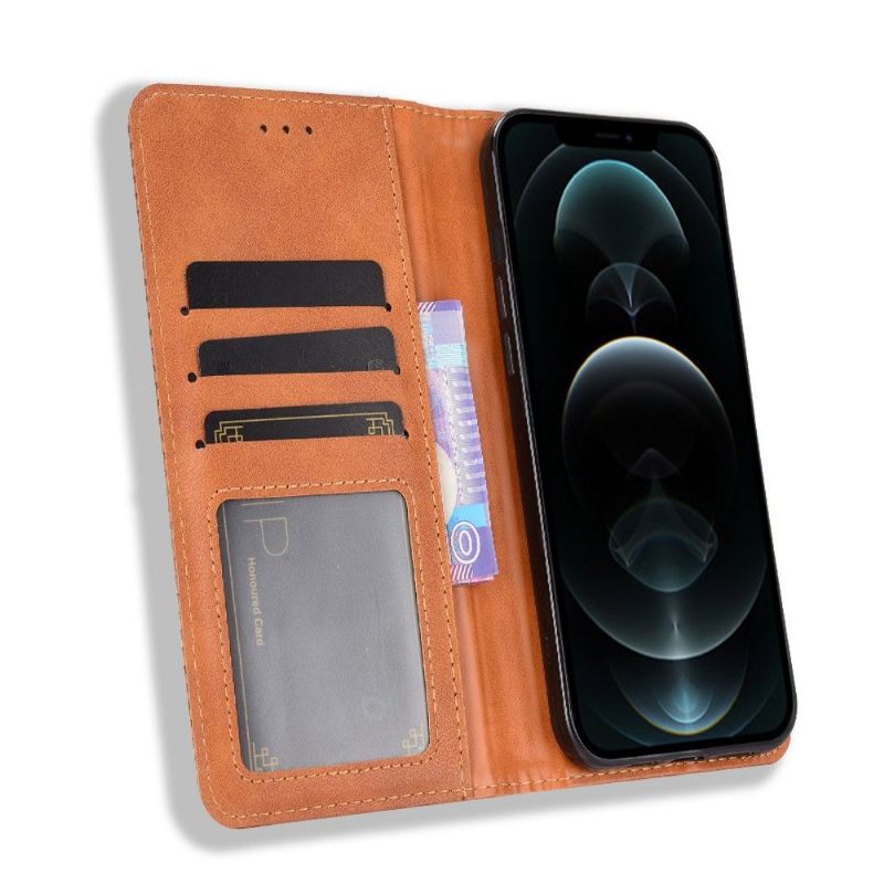 Case voor iPhone 13 Pro Max Leer In Cirénius-stijl